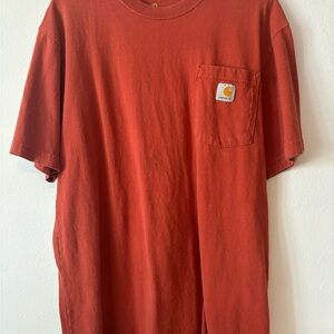 Carhartt Red Short Sleeve Tee